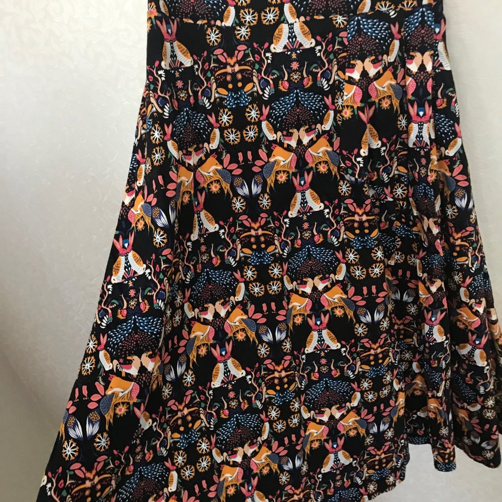 Anthropologie Eva Franco Woodland Skirt